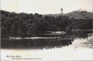 Big Sioux Falls Penitentiary  Sioux Falls South Dakota Vintage Postcard C072