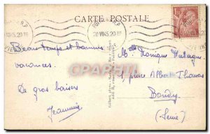 Postcard Old Smokes Poitiers Hotel Old Hotel of Prevote