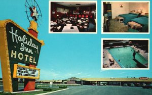 Vintage Postcard Holiday Inn Largest & Finest Hotel Independence Missouri MO