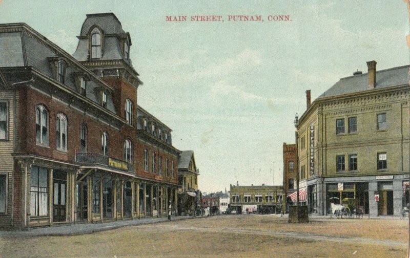 PUTNAM , Connecticut, 1900-10s ; Main Street