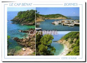 Modern Postcard The Cote d & # 39Azur Bormes Domane Cape Benat