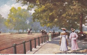 Hyde Park, The Parade, Rotten Row, 1900-1910s; TUCK 7224