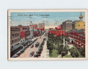 Postcard Franklin Street looking North Tampa Florida USA