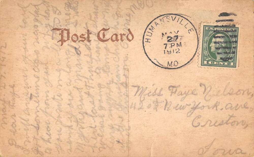 Bolivar Missouri West Side Square Vintage Postcard AA33987 Bolivar Missouri West Side Square Vintage Postcard AA33987