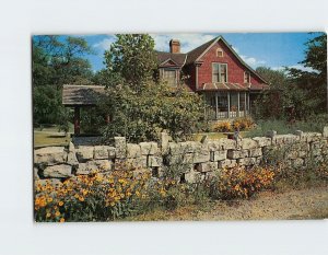 Postcard Limberlost Cabin Limberlost State Memorial Geneva Indiana USA