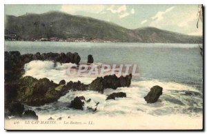 Old Postcard For The Martin Les Rochers