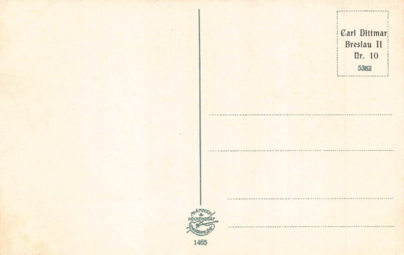 Poland  Karkonosze Mountains Riesenebirge Kirche Wang Church Snow postcard