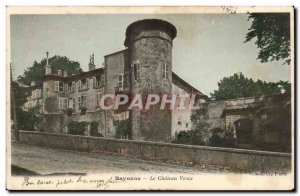 Bayonne Old Postcard The old castle