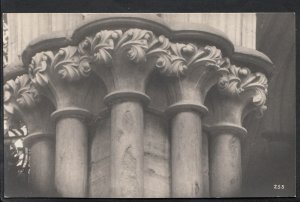 Lincolnshire Postcard - Lincoln Cathedral - Close Up View of Moulding RT1831