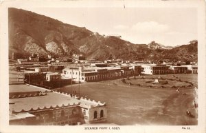 Lot 52  real photo  aden yemen steamer point