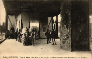 CPA Fetes de Jeanne d'Arc COMPIEGNE Drame de Jeanne d'Arc au Theatre (377778)