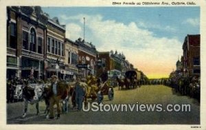 Parade on Oklahoma Ave. - Guthrie