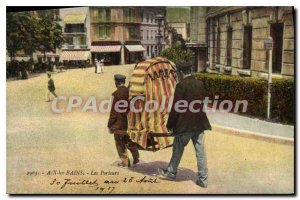 Old Postcard Aix les Bains Carriers