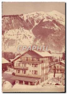 Postcard Modern Morzine Hotel Du Rond Point