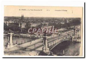 Paris (8th) Postcard The Old Alexander III bridge