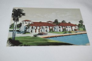 Casa Loma Motel Cape Coral Florida Advertising Postcard Thomas Graphics