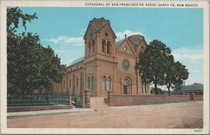 Postcard Cathedral of San Francisco De Assisi Santa Fe New Mexico NM