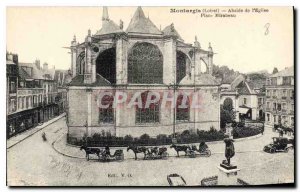 Old Postcard Montargis (Loiret) Apse of the Church