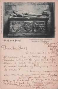 Gruss Aus Ottokar II  Bohemia King Czech Republic 1899 Old Postcrd