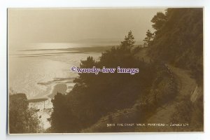 Ju567 - The Coast Walk , Minehead , Somerset , Judges postcard 9409