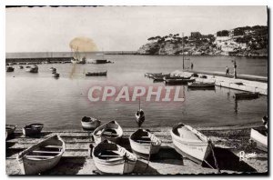 Old Postcard The Lifforal Mediterraneen Carry le Rouet The Plongeoire and Boa...