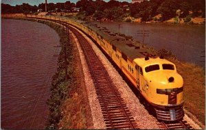 Vintage Railroad Train Locomotive Postcard - Chicago & Northwestern Railroad