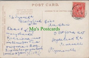 Genealogy Postcard - Austin - 3 Oxford Avenue, Peverell, Plymouth, Devon RF7931