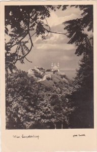 Austria Vienna Blick Auf Leopoldsberg Real Photo