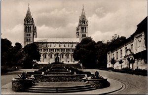 Hungary Pecs Székesegyház Pécs Vintage RPPC C112