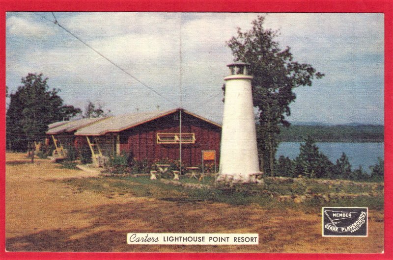 CARTERS LIGHTHOUSE POINT RESORT  BULL SHOALS, ARK  SEE SCAN  PC63