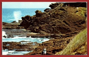 Hawaii. Oahu - World Famous Blow Hole - [HI-125]