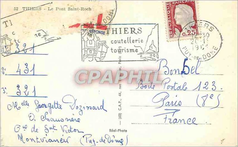 Modern Postcard Thiers Le Pont Saint Roch