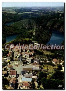 Modern Postcard Crozant And Ruins Du Chateau