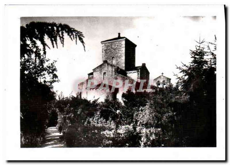 Modern Postcard The Church of Germigny des Pres Apse The view from the Jardin...