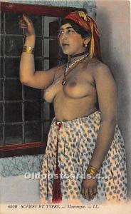 Mauresque Arab Nude Postcard