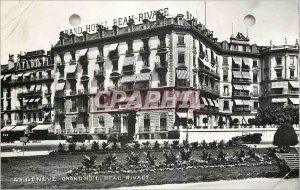 Modern Postcard Geneva Grand Hotel Beau Rivage