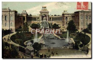 Old Postcard Marseille Le Chateau de Longchamp