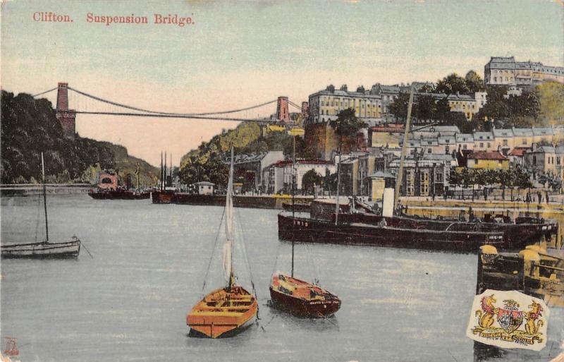 uk26097 suspension bridge clifton uk