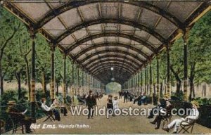 Wandelbahn Bad Ems German Postcard Germany Post Card
