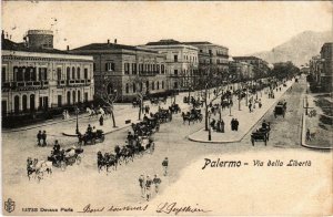 CPA Palermo Via della Libertá ITALY (803293)