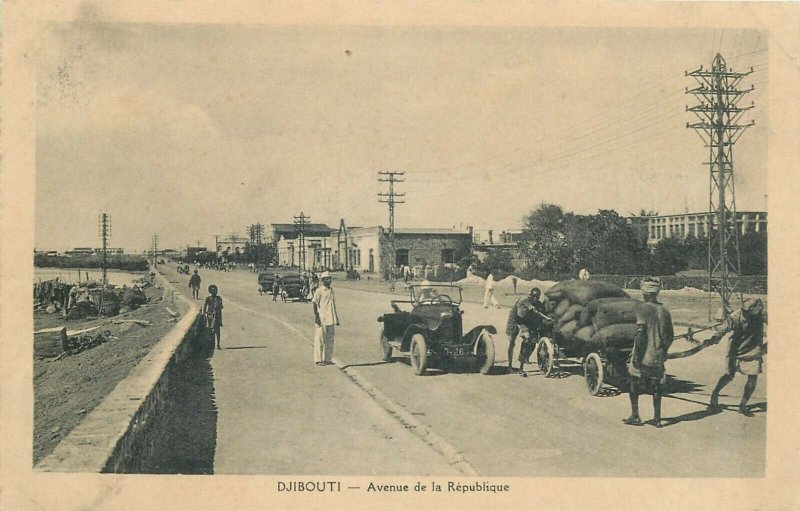 Africa djibouti cote des somalis avenue de la République automobile