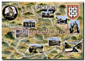 Postcard Modern Guret Limousin Limoges Brive Tulle Ussel Aubusson Bort Organ