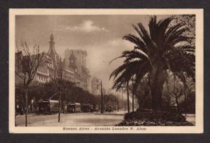 Avenida Leandro N Alem BUENOS AIRES ARGENTINA Postcard