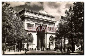 Modern Postcard Paris Arc de Triomphe