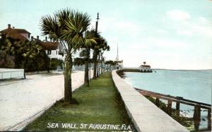 Sea Wall at St Augustine FL, Florida - DB
