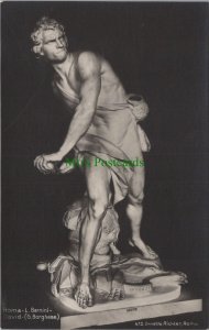 Italy Postcard - Rome, Roma Statue Sculpture L.Bernini, David RS36694