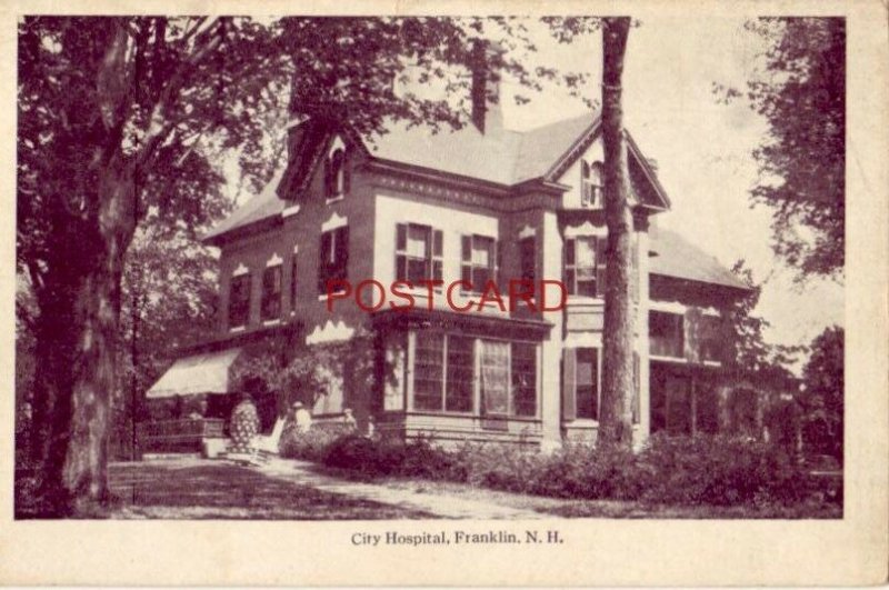 1920 CITY HOSPITAL, FRANKLIN, N. H.