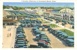 Nantasket Beach, Massachusetts Sunday Afternoon, Parked Cars, Unused