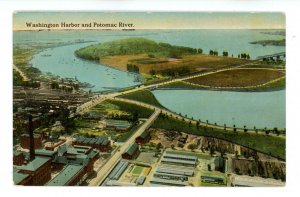 DC - Washington. Washington Harbor & Potomac River ca 1914