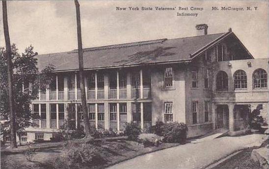 New York Mount Mcgregor New York State Veterans Rest Camp Infirmary Albertype